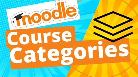 moodle: Course categories .